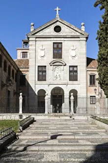 Images Dated 31st May 2022: Spain, Madrid, Plaza de la Encarnacion, The front facade of the Royal Monastery of the Incarnation