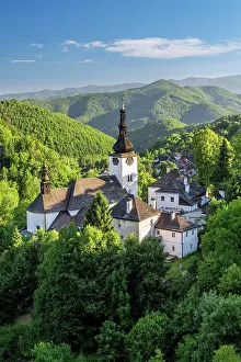 Townscape Prints: Spania Dolina, Banska Bystrica, Slovakia