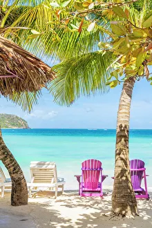 Union Island Prints: Sparrows Beach Club, Union Island