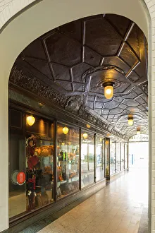 Leipzig Prints: Specks Hof shopping arcade, Leipzig, Saxony, Germany