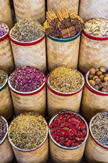 Bazaar Gallery: Spices, ocal souk, Deira, Dubai, United Arab Emirates