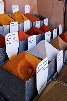 Marrakech Prints: Spices for sale, Marrakech, Morocco