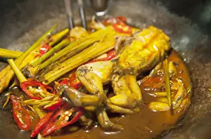 Spicy frog and lemongrass, Hoi An (UNESCO World Heritage Site), Quang Ham, Vietnam
