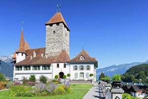 Grounds Prints: Spiez Castle, Spiez, Canton of Bern, Switzerland