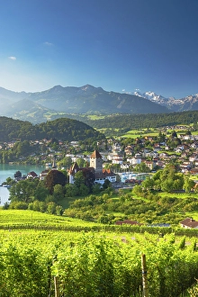 Spiez Castle, Spiez, Canton of Bern, Switzerland