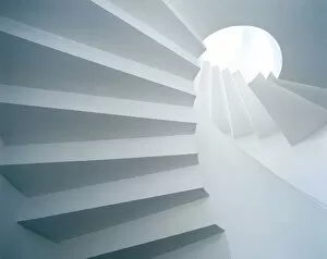White Collection: Spiral Staircase, Ravello, Italy