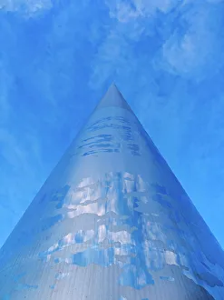 Laighin Prints: The Spire, detailed view, Dublin, Ireland