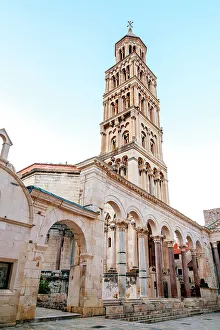 Croatia Prints: Split, Dalmatien, Diokletianpalast Croatia