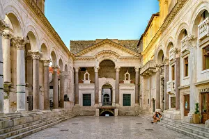 Istria Prints: Split, Dalmatien, Diokletianpalast Croatia