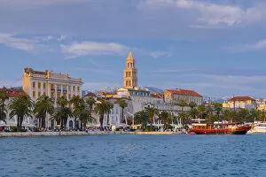 Images Dated 26th June 2019: Split Harbour, Split, Dalmatian Coast, Croatia, Europe