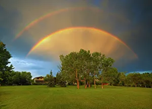 Winnipeg Prints: Spoked bow after rain storm, Winnipeg, Manitoba, Canada