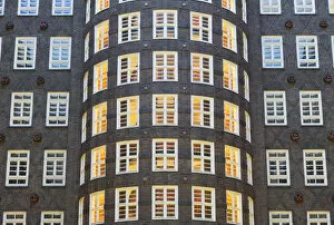 Images Dated 11th October 2016: Sprinkenhof building in Kontorhausviertel area (UNESCO World Heritage Site), Hamburg