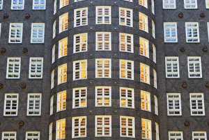 Images Dated 11th October 2016: Sprinkenhof building in Kontorhausviertel area (UNESCO World Heritage Site), Hamburg