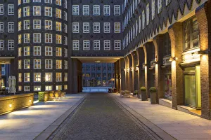 Images Dated 11th October 2016: Sprinkenhof building in Kontorhausviertel area (UNESCO World Heritage Site), Hamburg