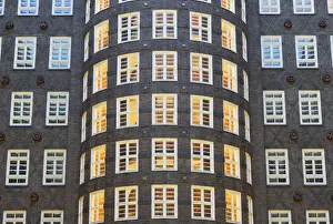 Sprinkenhof building in Kontorhausviertel area (UNESCO World Heritage Site), Hamburg