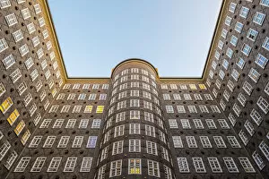 Hamburg Gallery: Sprinkenhof office building built in 1927-1943 in brick expressionist style