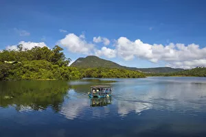 Sri Lanka, Nuwara Eliya, Kande Ela reservoir
