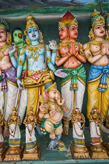 Malay Peninsula Prints: Sri Mahamariamman Temple, Kuala Lumpur, Malaysia