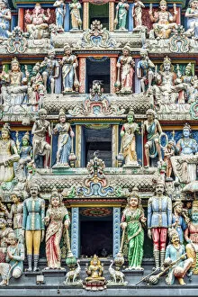 Images Dated 18th September 2018: Sri Mariamman Temple, Singapore