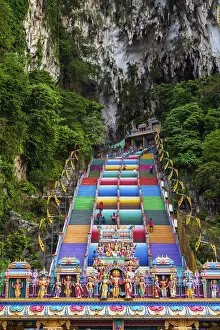 Images Dated 27th March 2020: Sri Subramaniar Swamy Temple, Batu Caves, Kuala Lumpur, Malaysia