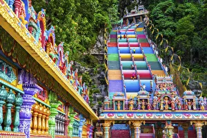 Images Dated 27th March 2020: Sri Subramaniar Swamy Temple, Batu Caves, Kuala Lumpur, Malaysia