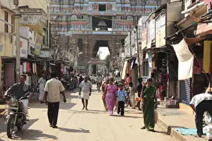 Srirangam Vishnu Temple complex, Tamil Nadu, India