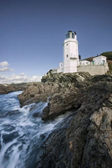 Images Dated 21st September 2021: St. Anthonys Head Lighthouse, Roseland Peninsular, Falmouth, Cornwall, England, UK
