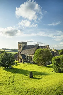 Images Dated 22nd January 2021: St Barnabas Church, Snowshill, The Cotswolds, Gloucestershire, England, UK