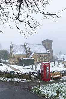 St Barnabas Church, Snowshill, The Cotswolds, Gloucestershire, England, UK
