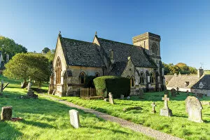 Images Dated 2nd March 2023: St Barnabas Church, Snowshill, Cotswolds, Gloucestershire, England