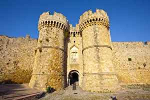 St. Catherines Gate, Rhodes Town, Rhodes, Greece