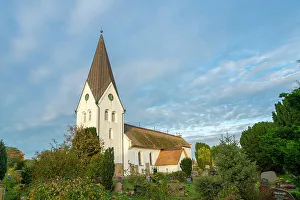 St. Clemens church, Nebel, Amrum island, Nordfriesland, Schleswig-Holstein, Germany