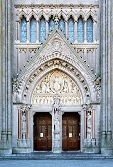 Colman Prints: St. Colman's Cathedral, detailed view, Cobh, County Cork, Ireland