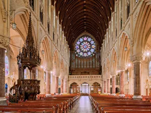St. Colman's Cathedral, interior, Cobh, County Cork, Ireland