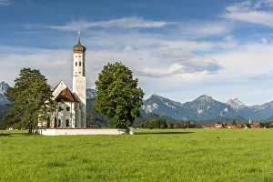 St. Coloman church, Schwangau, Bavaria, Germany