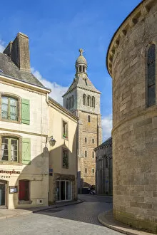 Images Dated 2nd June 2021: St. Croix church at Quimperle, Departement Finistere, Brittany, France
