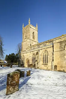Images Dated 15th March 2021: St Edburgs Church, Bicester, Oxfordshire, England