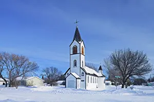Prairie Province Prints: St. George Romanian Orthodox Church Dysart Saskatchewan, Canada