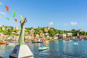Images Dated 5th April 2023: St Georges Harbour, St Georges, Grenada, Caribbean
