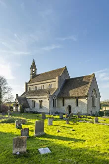 Images Dated 21st April 2021: St Giles Church, Hillesley, Gloucester, England