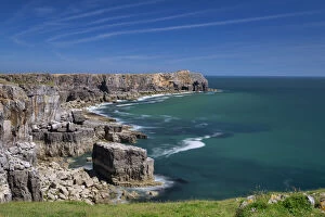 Images Dated 11th August 2021: St. Govans Head, Pembrokeshire, Wales