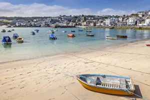 St Ives Harbor, Cornwall, England