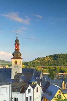 Romantic Rhine Prints: St Jacobs Church, Rudesheim, Rhineland-Palatinate, Germany