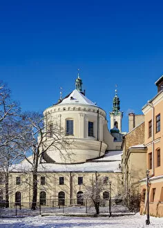 Images Dated 15th June 2021: St John the Baptist Cathedral, winter, Lublin, Lublin Voivodeship, Poland
