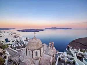 Thera Prints: St. John the Theologian Holy Orthodox Church at dawn