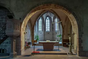 Images Dated 30th November 2022: St John's Church, Wissembourg, Bas-Rhin, Alsace, Alsace-Champagne-Ardenne-Lorraine, Grand Est