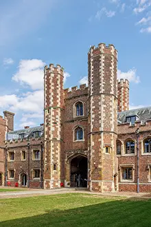 University Prints: St John's College, Cambridge, Cambridgeshire, England, UK
