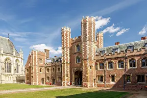 University Prints: St John's College, Cambridge, Cambridgeshire, England, UK