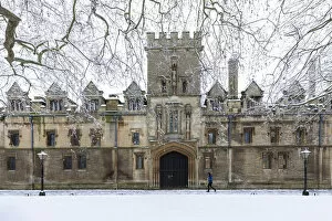 Images Dated 15th March 2021: St Johns College, Oxford, Oxfordshire, England