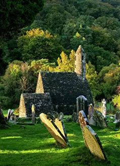 Monastic Prints: St. Kevin's Church, Early Medieval Monastic Settlement